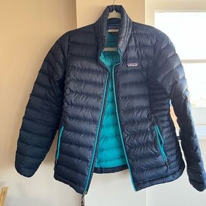 Navy Down Sweater Patagonia Puffer